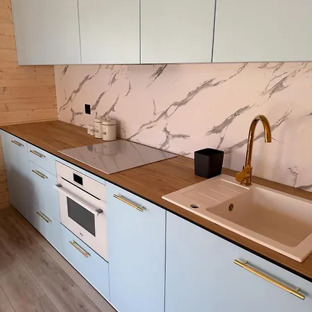 Letniskowe Na Wzgorzu Ferienhaus